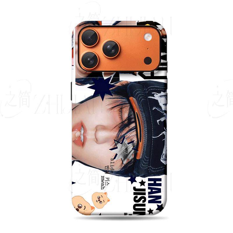 韩知城拼贴照磨砂磁吸手机壳大孔亮面硬壳适用苹果iphone18promax华为PURAXVIEW红米TURBO5MAX小米15PRO