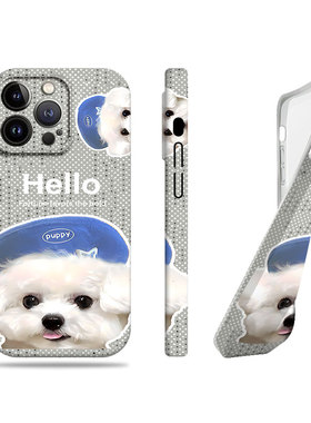 苹果17promax带帽猫咪狗狗菲林情侣手机壳适用苹果华为OPPOK12XIQOO12PRO畅享60PROFINDX8PRO红米TURBO3