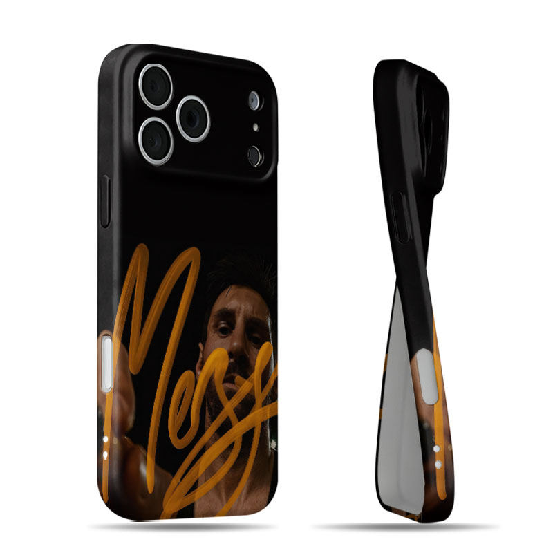 梅西签名磨砂磁吸手机壳大孔亮面硬壳适用苹果iphone18promax华为PURAXVIEWIQOONEO8OPPORENO9PROPLUS