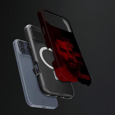 科利励志硬壳磨砂磁吸手机壳适用苹果iphone17promax华为VIVOX200PROMINIMATE80PROMAXOPPOFINDX9PRO三星S25U