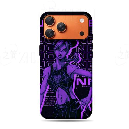 空条徐伦磨砂磁吸手机壳大孔亮面硬壳适用苹果iphone18promax华为PURAXVIEW红米K70EOPPORENO7PRO