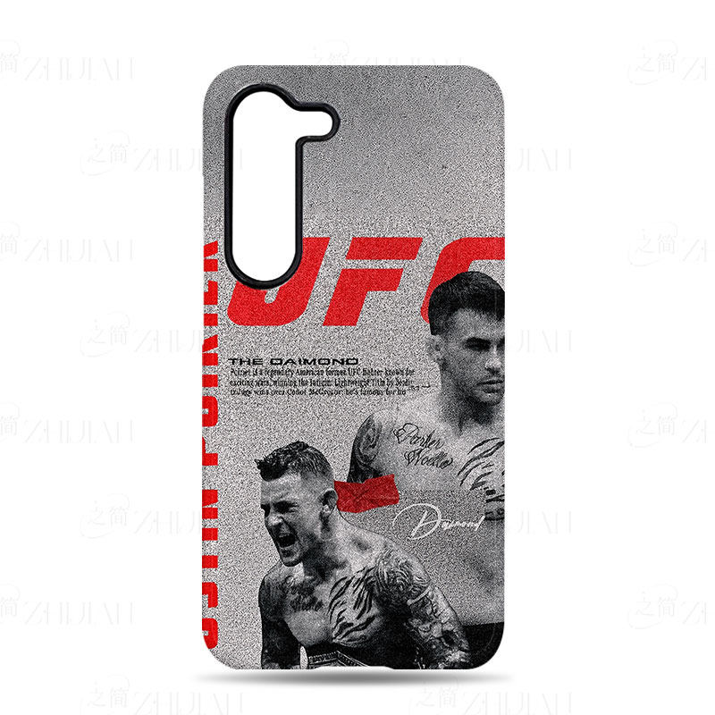 UFC钻石哥磨砂磁吸手机壳大孔亮面硬壳适用苹果iphone18promax华为PURAXVIEWVIVOX100ULTRA华为MATE80PROMAX