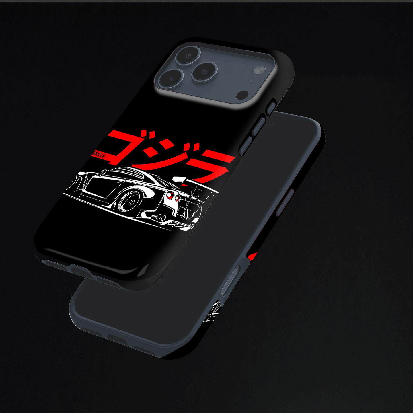 战神GTR哥斯拉硬壳磨砂磁吸手机壳适用苹果iphone17promax华为MATE60PRO荣耀MAGIC7PROFINDX8至尊OPPOFINDX9P