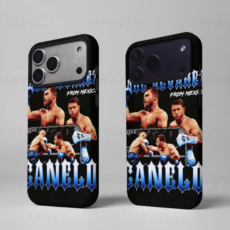 阿瓦雷兹拳击磨砂磁吸手机壳大孔亮面硬壳适用苹果iphone18promax华为PURAXVIEW华为NOVA14ULTRA红米K90PROMA