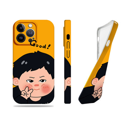 苹果17promax比耶胖胖男女菲林情侣手机壳适用苹果华为小米CIVI5PRO畅享60PROP70ULTRA三星S24PLUSVIVOS19PRO