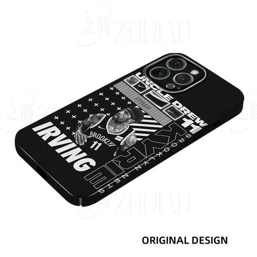 欧文篮网11号磨砂磁吸手机壳大孔亮面硬壳适用苹果iphone18promax华为PURAXVIEW华为NOVA9PRO华为NOVA11SE