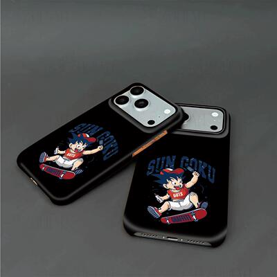 悟空玩滑板硬壳磨砂磁吸手机壳适用苹果iphone17promax华为VIVOX200至尊P80ULTRA三星S25PLUSMATE60PRO