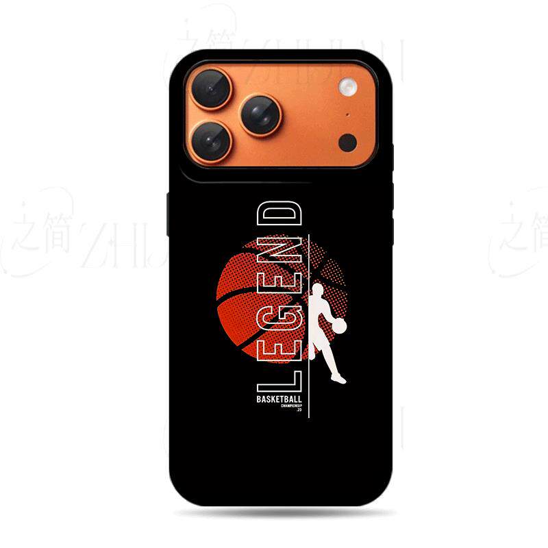 篮球传奇磨砂磁吸手机壳大孔亮面硬壳适用苹果iphone18promax华为PURAXVIEW1加ACE3PROOPPOFINDX5PRO
