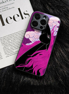 苹果17promax红鬃黑马玻璃手机壳马年新年祝福有钱适用苹果华为荣耀300至尊红米K90PROMAXVIVOX300PRO荣耀500