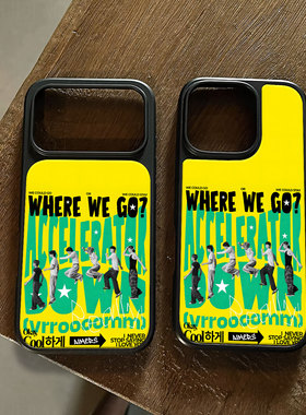 动感五人手机壳大孔电镀黑框碳纤维二合一玻璃适用苹果17promax华为PURA80ULTRAPURA70PROPLUSPURA70ULTRA