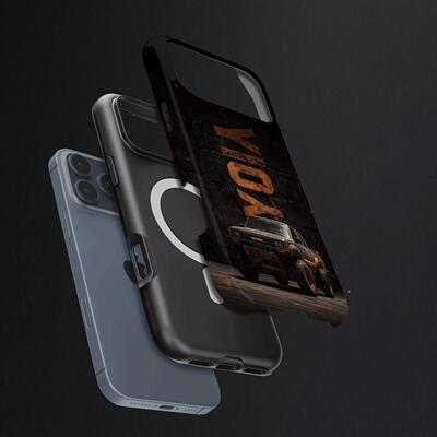 丰田越野皮卡硬壳磨砂磁吸手机壳适用苹果iphone17promax华为P70ULTRAmate80proFINDX8PRO荣耀MAGIC7PRO