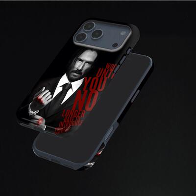 约翰威克硬壳磨砂磁吸手机壳适用苹果iphone17promax华为FINDX8至尊OPPOFINDX9PRO小米14proP70ULTRA