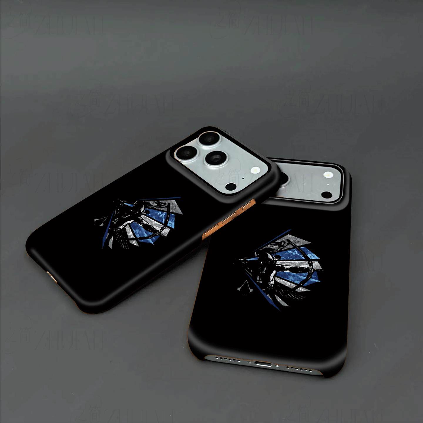 刺客信条康纳硬壳磨砂磁吸手机壳适用苹果iphone17promax华为P80ULTRAP60proFINDX8至尊P80PRO