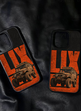 丰田泥泞越野手机壳大孔电镀黑框碳纤纹二合一磁吸适用苹果17promax华为PURA80ULTRA小米14PROPURA80PROPLUS