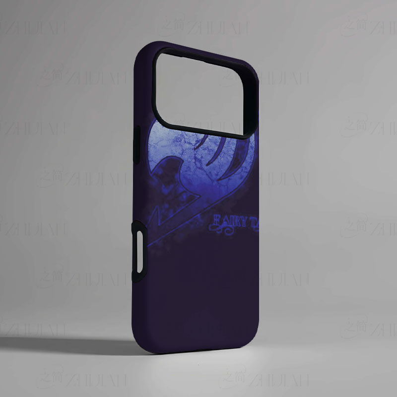 妖精尾巴徽标磨砂磁吸手机壳大孔亮面硬壳适用苹果iphone18promax华为PURAXVIEWOPPOFINDX9PROVIVOX90PROPLUS