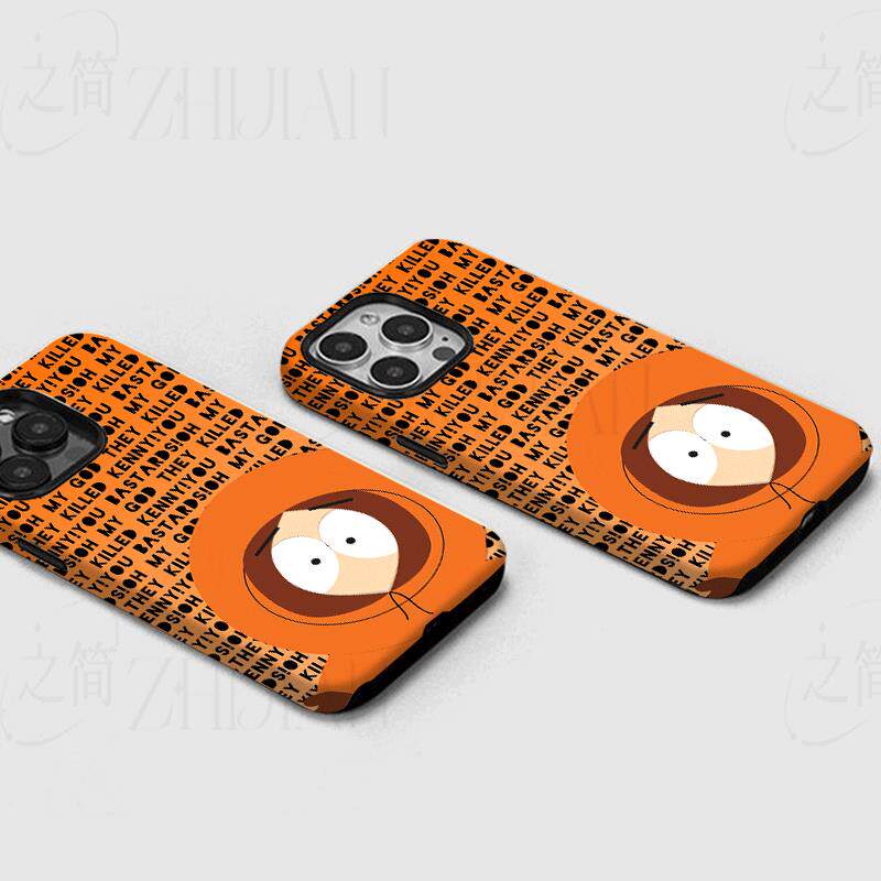 南方公园肯尼磨砂磁吸手机壳大孔亮面硬壳适用苹果iphone18promax华为PURAXVIEW红米TURBO4PRO1加ACE2V
