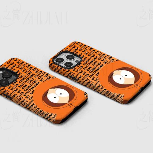 南方公园肯尼磨砂磁吸手机壳大孔亮面硬壳适用苹果iphone18promax华为PURAXVIEW红米TURBO4PRO1加ACE2V