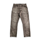 重磅拔染做旧咔叽复古直筒长裤 西里布全棉帆布伐木工装 裤 男非rrl