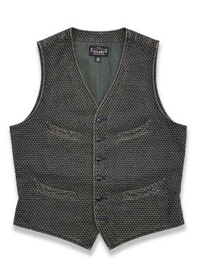 西里布经典美式复古马甲背心水洗做旧阿美咔叽内搭叠穿坎肩非rrl