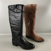 专柜正品 女靴断码 撤柜捡漏秋冬侧拉链英伦风骑士靴显瘦真皮瘦瘦靴