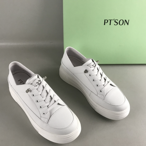 PT'SON百田森女鞋断码撤柜春秋时尚百搭小白鞋一脚蹬韩版休闲单鞋