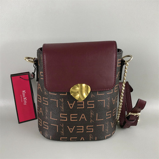 Kiss Kitty品牌女包撤柜夏季单肩水桶包手机包链条通勤百搭斜挎包