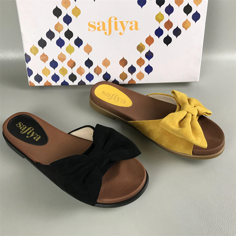 Safiya/索菲娅仙女风蝴蝶结凉拖