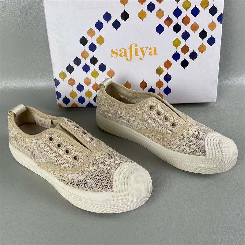 Safiya/索菲娅品牌断码撤柜处理春夏一脚蹬平底单鞋舒适休闲鞋女