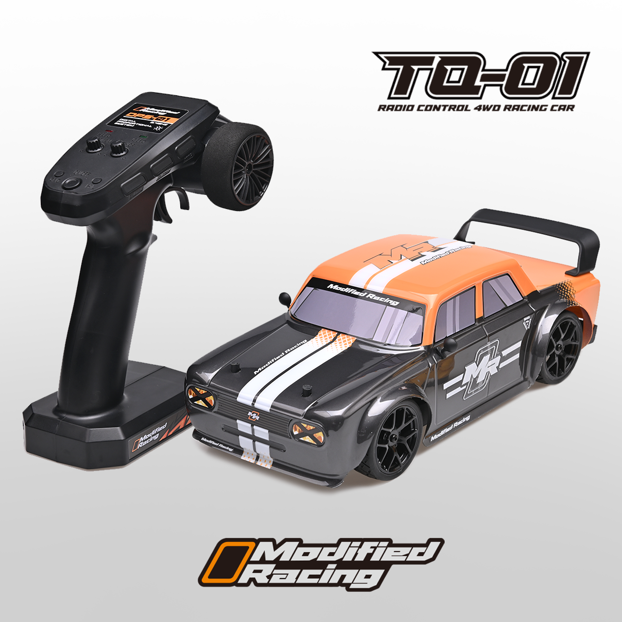 수정된 레이싱 TQ-01 1|16 RC 전기 유행 원격 제어 모델 4륜 구동 어린이 장난감 자동차
