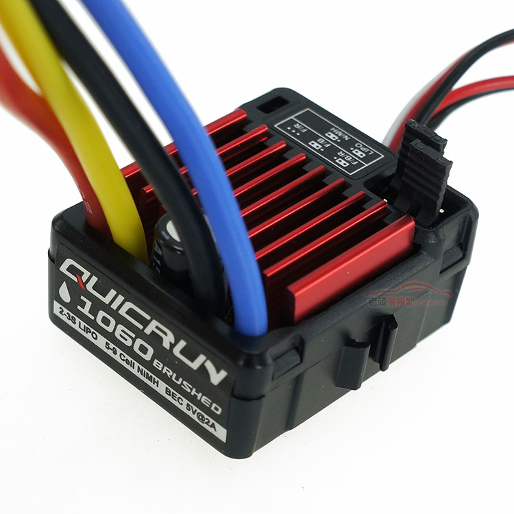 HOBBYWING QUICRUN 시리즈 WP-1060 방수 브러시 빅풋 오프로드 클라이밍 및 기타 ESC 60A ESC