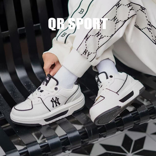 3ASXCBS4N 秋冬新款 MLB男女情侣复古简约学长鞋 厚底增高低帮运动鞋