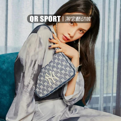 复古老花腋下包MLB女性