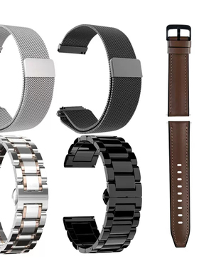 适用oraimo Watch 2R ER智能手表强磁4 Plus防水金属尼龙磁吸表带