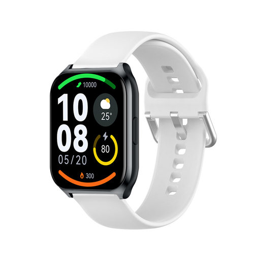 适用Haylou Solar Lite/Watch2 Pro 官方同款 硅胶表带 腕带TPU