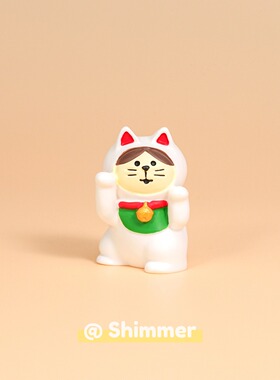 ＜开运招财猫＞吉祥物装饰小摆件
