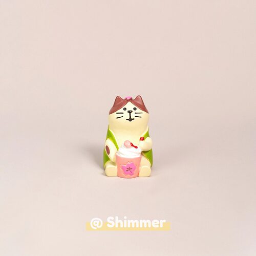 日式树脂猫咪摆件可爱乔迁礼物