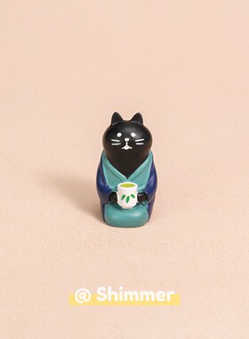 创意可爱猫咪卡通迷你桌面摆件