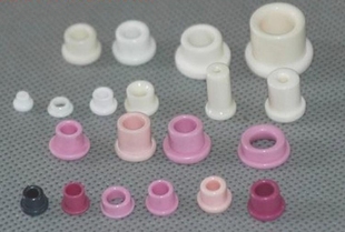 绕线机过线瓷眼外径10内孔5.5长42陶瓷眼过线瓷嘴陶瓷嘴纺织瓷眼