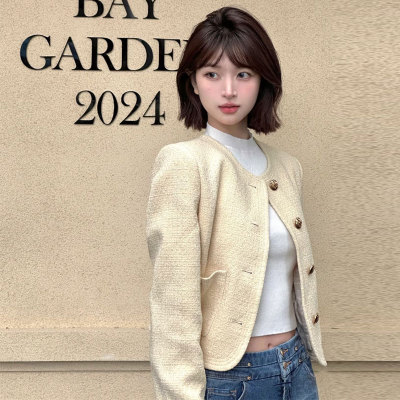小香风外套短款小个子黄色上衣