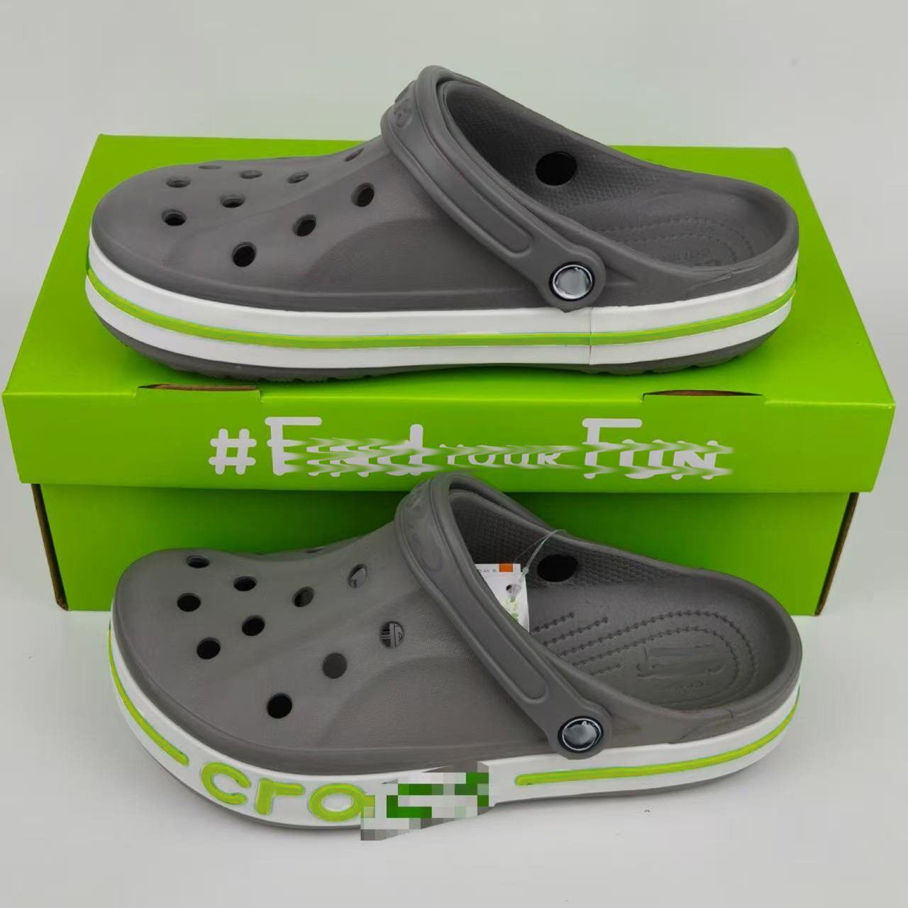 croc*s洞洞鞋男女情侣拖鞋防滑户外沙滩休闲鞋家居百搭凉拖鞋