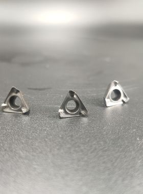 山豹陶瓷光框刀片3PKT100404R+TK125 通装特固克三角刀片3PKT1004