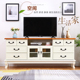 电视柜 现代客厅带抽门斗储物柜中式 实木电视柜欧式 卧室高电视柜