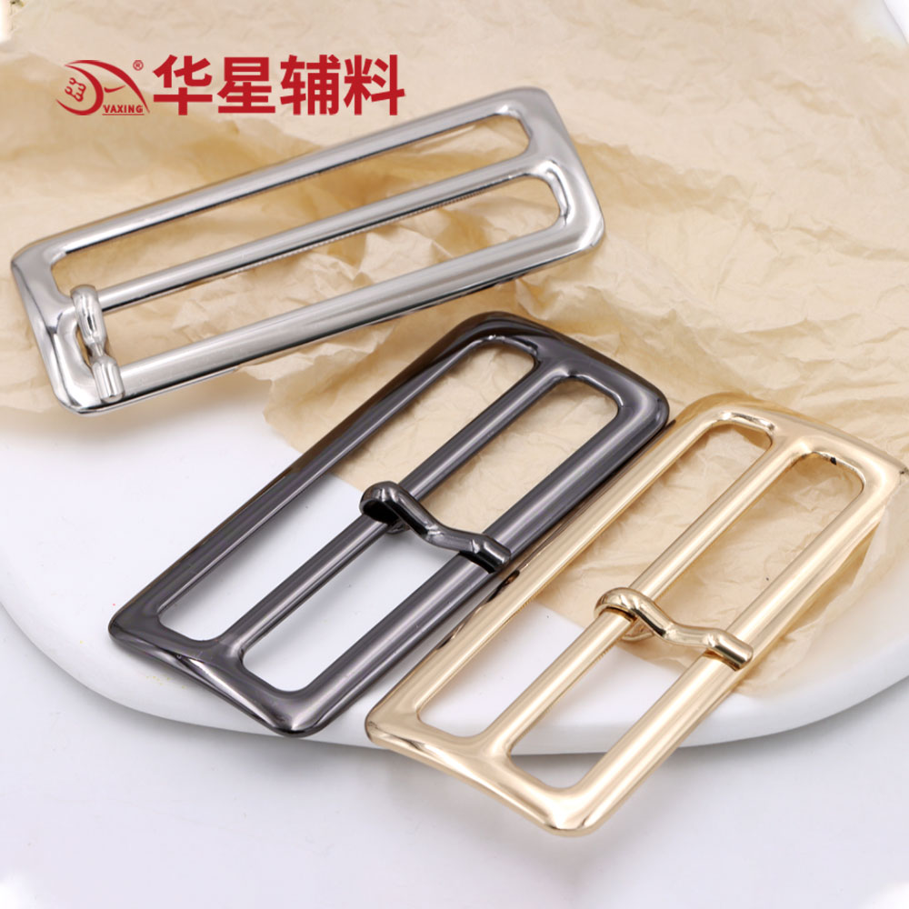 5厘米7厘米大日字扣高档三档扣腰带扣大衣风衣腰间金属调节扣