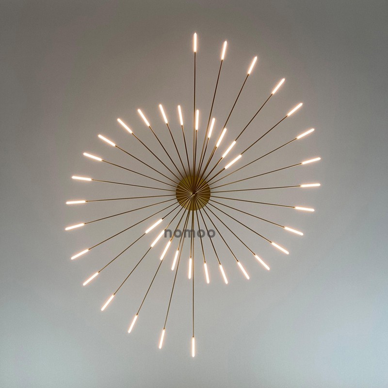 树枝设计师后现代风可旋转吊灯