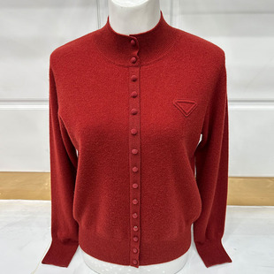 慵懒上衣套头内搭打底羊毛衫 秋冬高级感针织衫 2025新款 毛衣女款