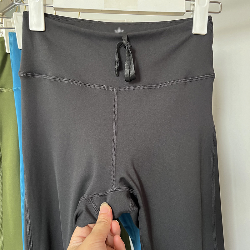 大码180斤外贸大弹力运动瑜伽裤户外跑步训练裸感透气健身九分裤