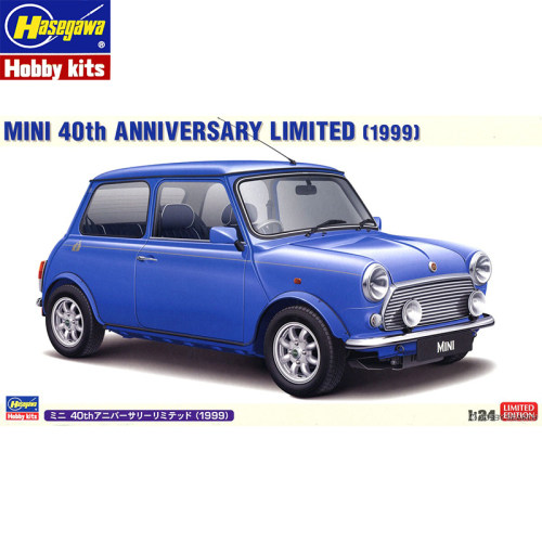 文华模型长谷川1/24 迷你 MINI 40周年限量版（1999）汽车 20765