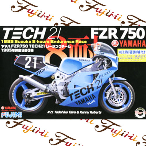 文华 富士美 1/12 雅马哈YAMAHA YZR750 TECH21 1985摩托车 14131