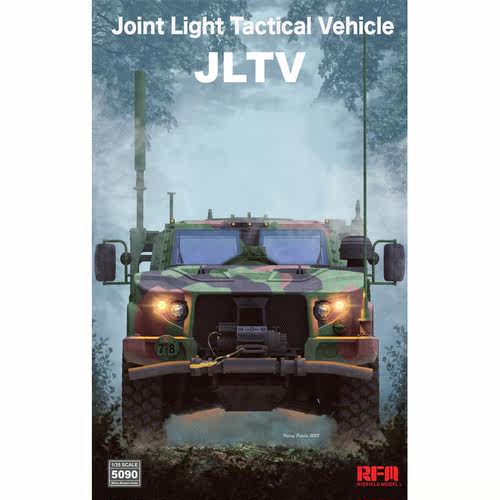 文华模型 麦田 1/35 美国 JLTV 联合轻型战术车 拼装模型 5090