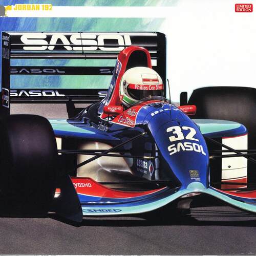 文华 长谷川 1/24 Jordan 192 F1赛车 20728 拼装模型